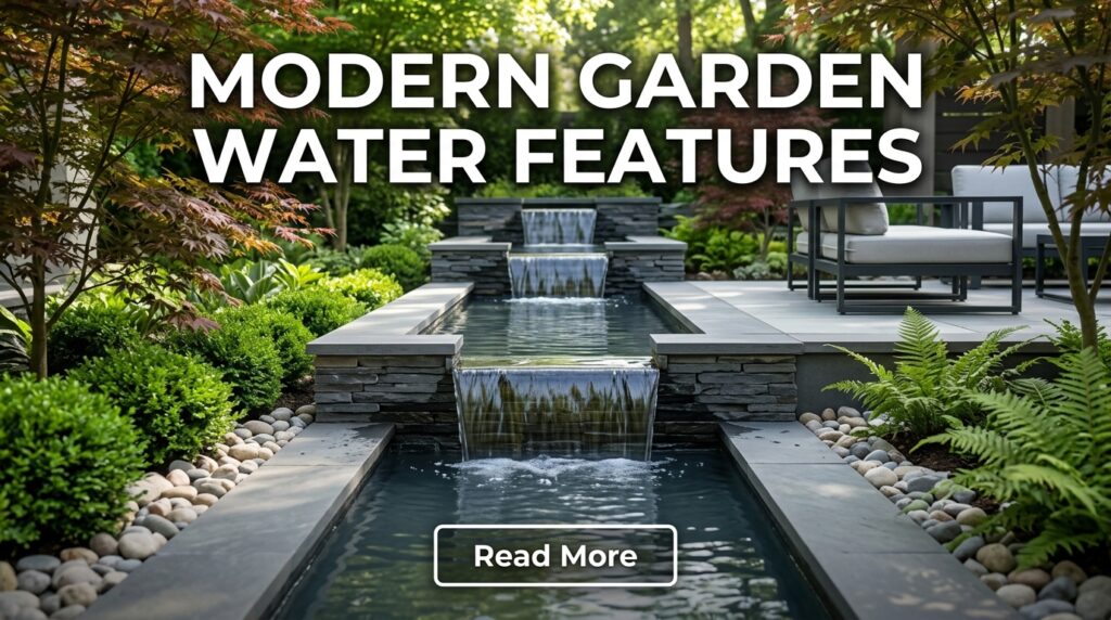 water features in the garden