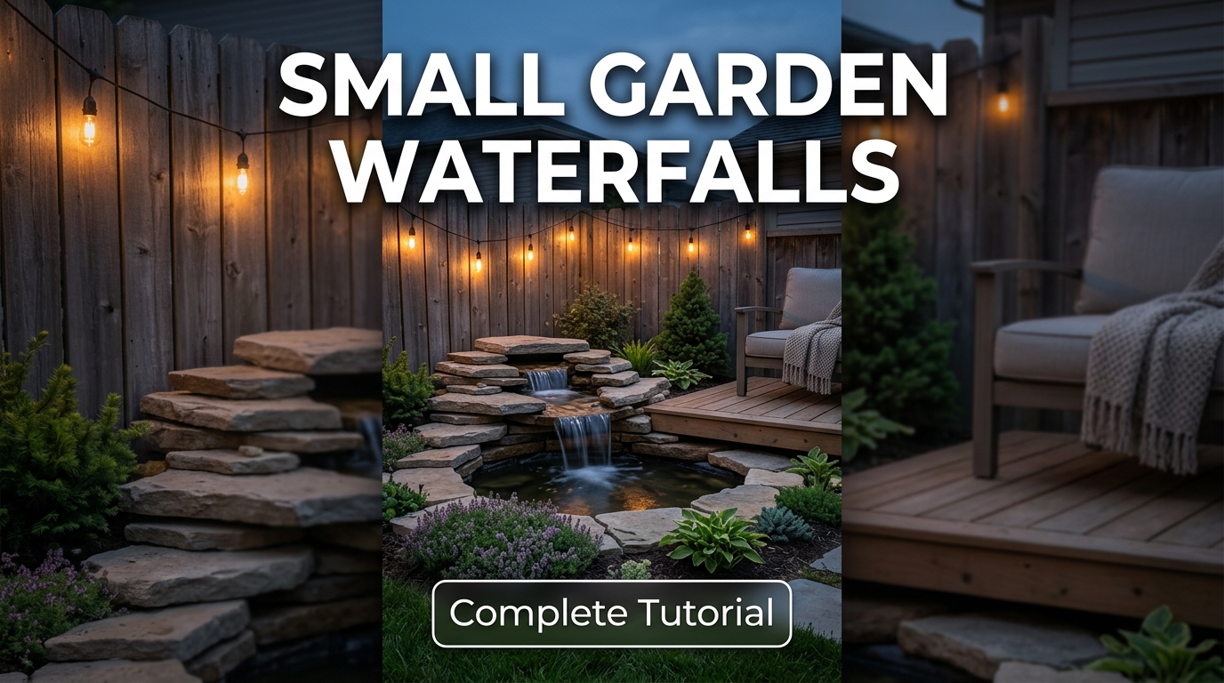 Small Garden Waterfalls