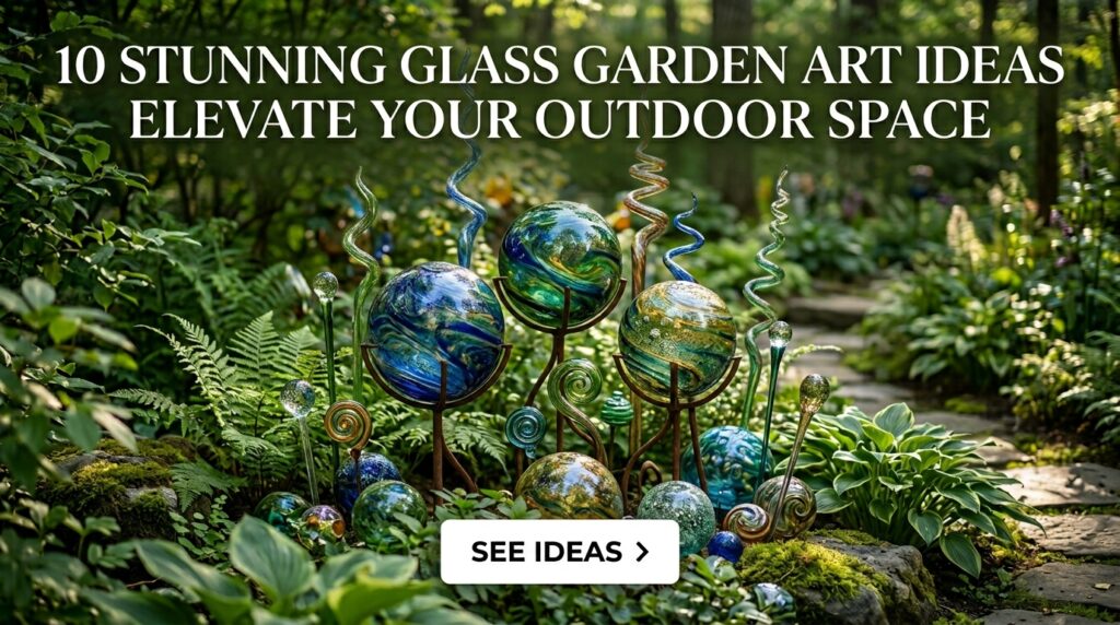 Glass Garden Art