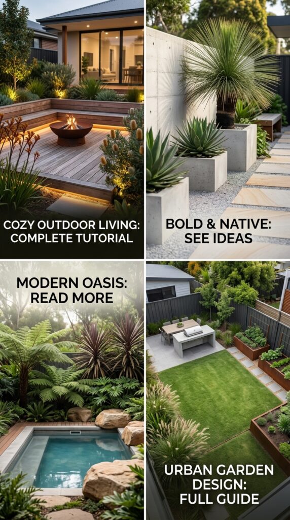 Modern Australian Garden