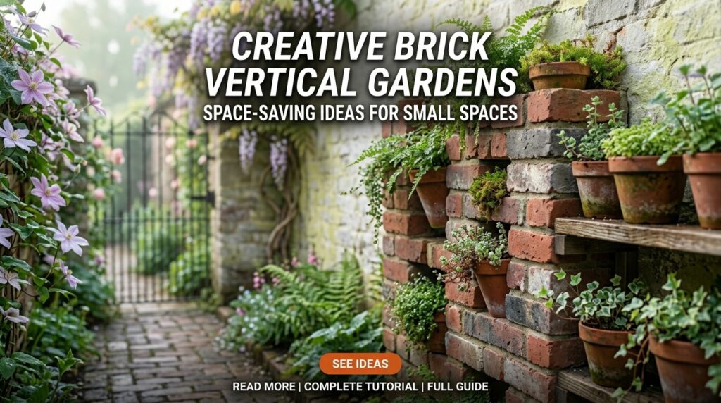 Reclaimed Brick Garden