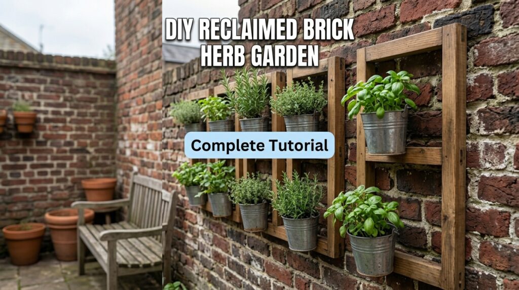 Reclaimed Brick Garden