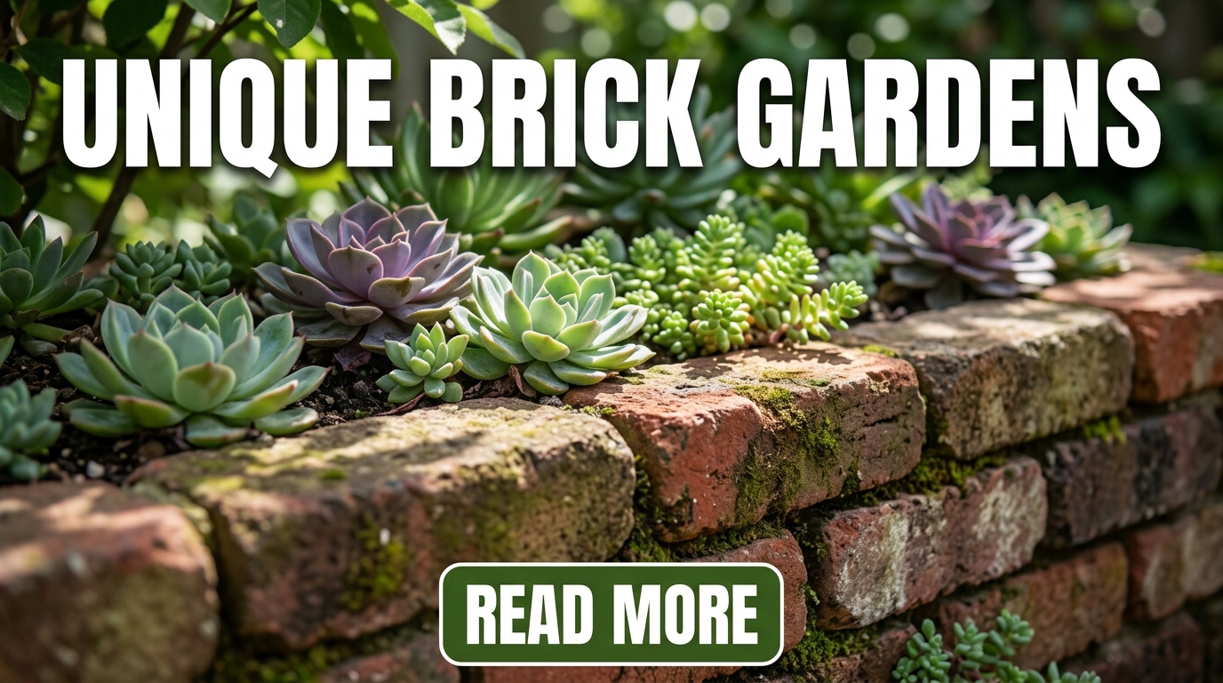 Reclaimed Brick Garden
