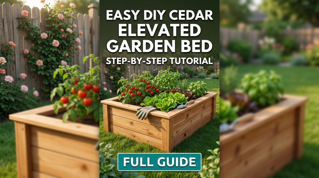 DIY Elevated Garden Bed