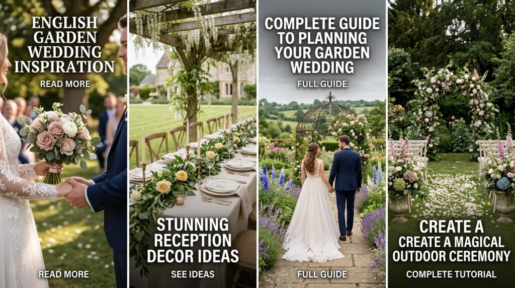 English Garden Wedding