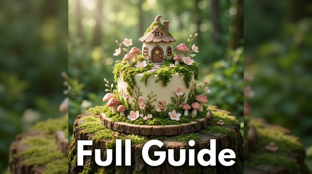 Fairy Garden Birthday Cake