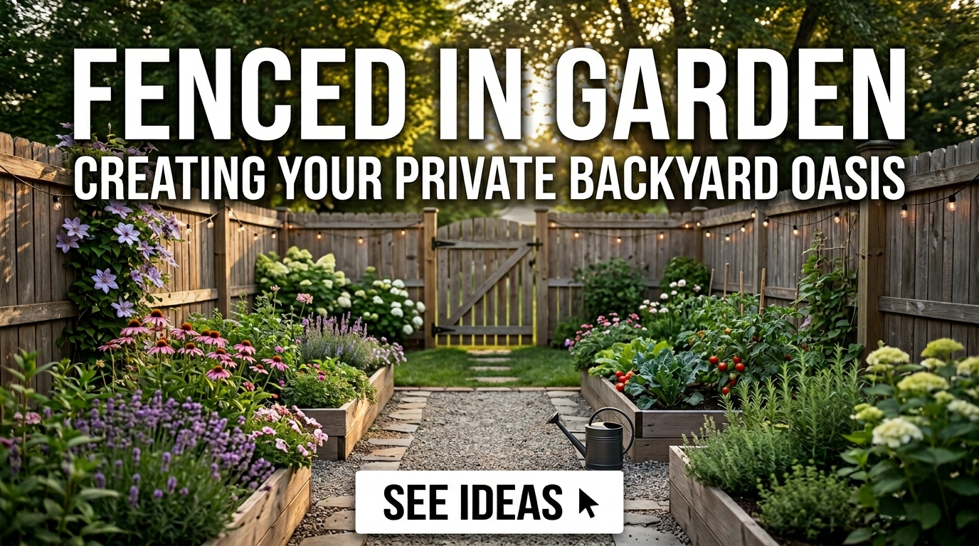 Fenced In Garden