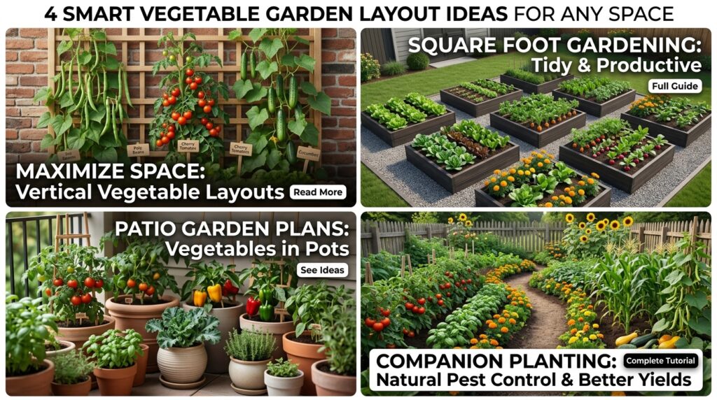 Garden Layout Ideas Vegetable
