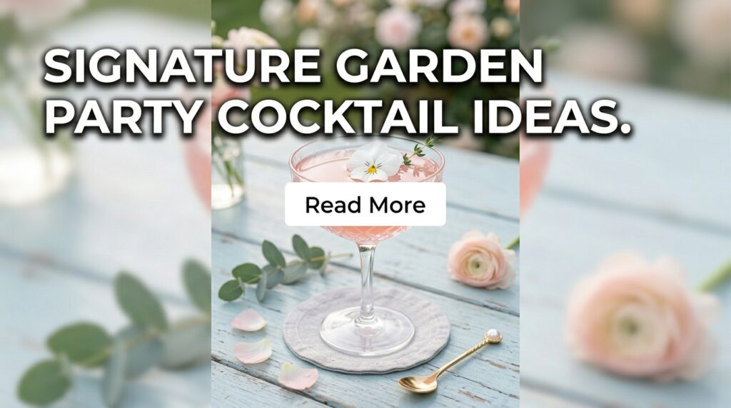 Garden Party Bridal Shower Ideas