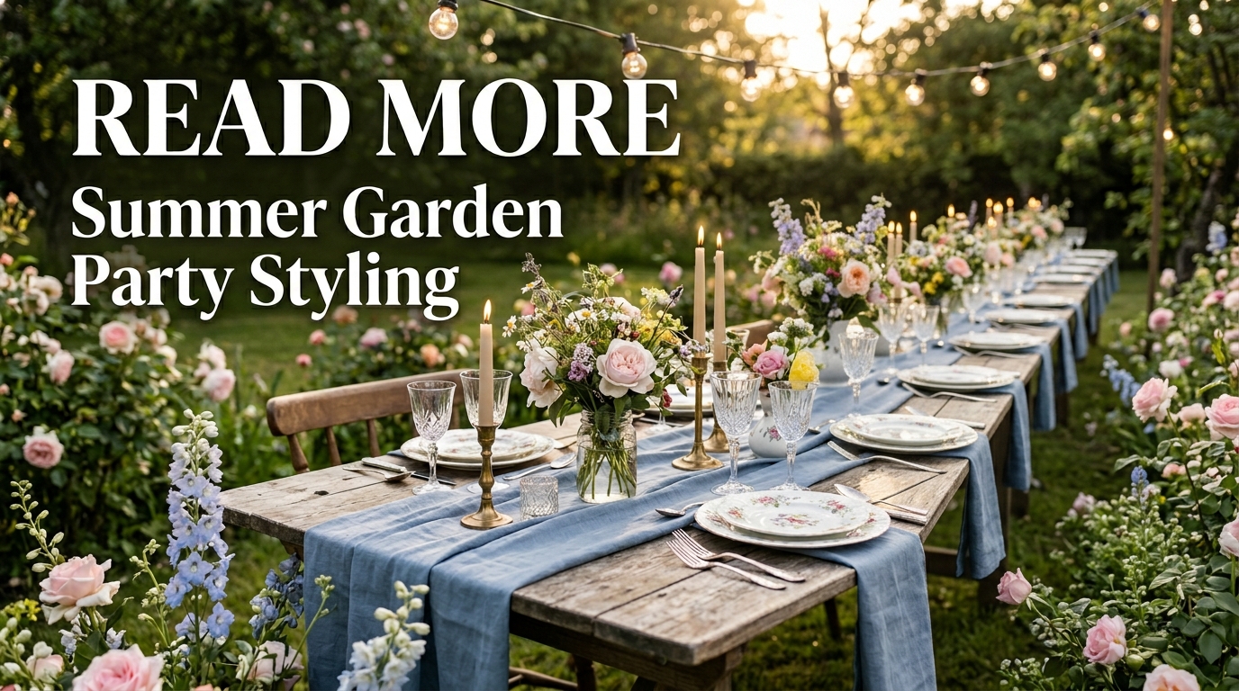 Garden Party Tablescapes
