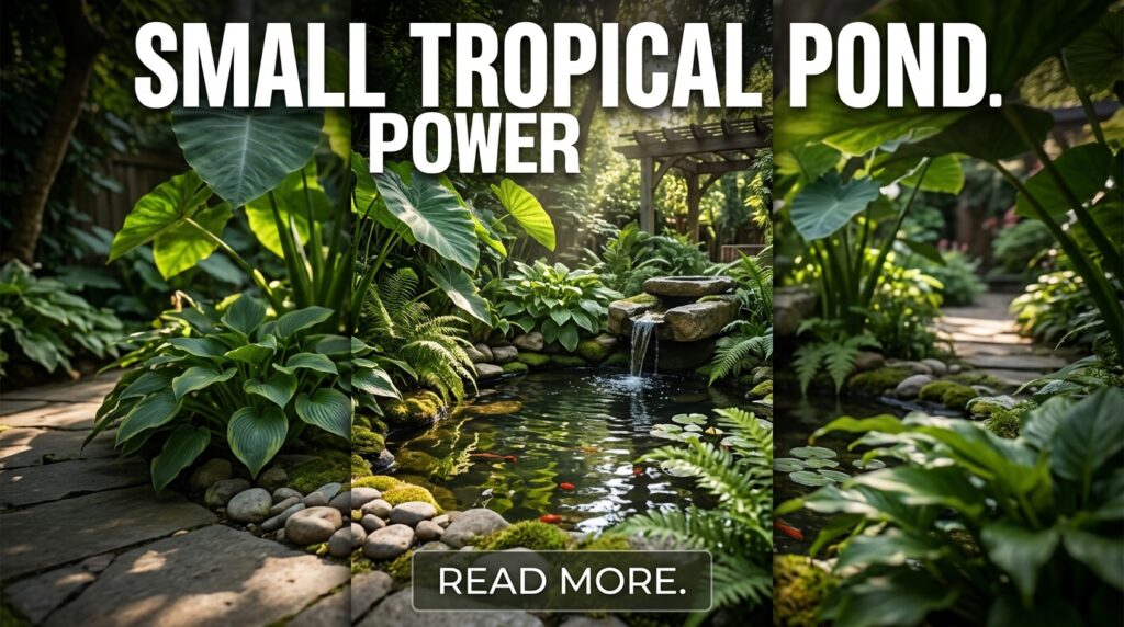 Small Garden Pond Ideas