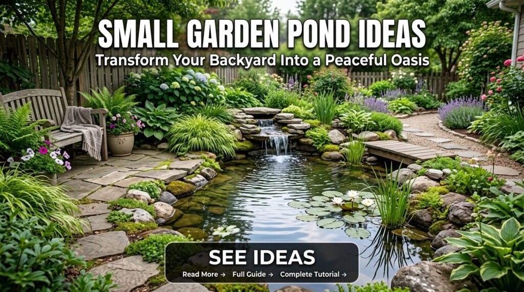 Small Garden Pond Ideas