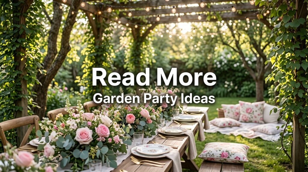 Garden Themed Birthday Party