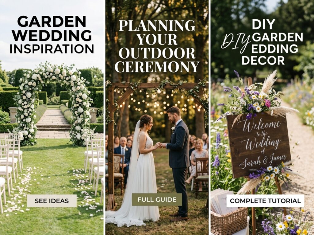 Garden Wedding Ceremony