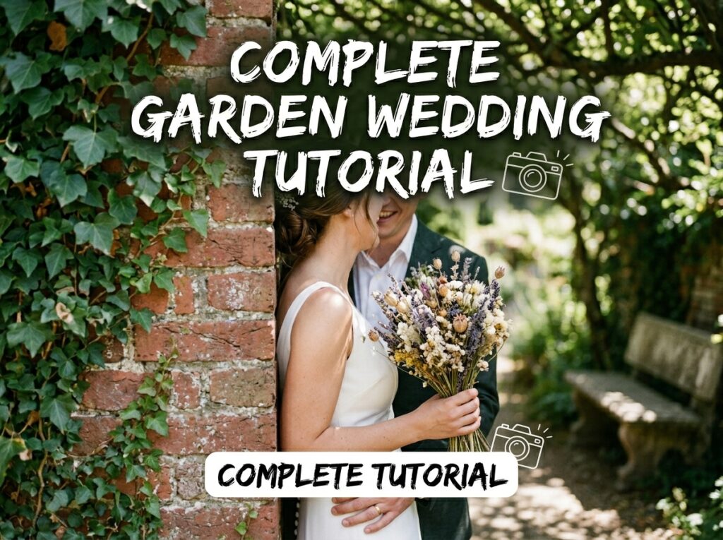 Garden Wedding Ceremony