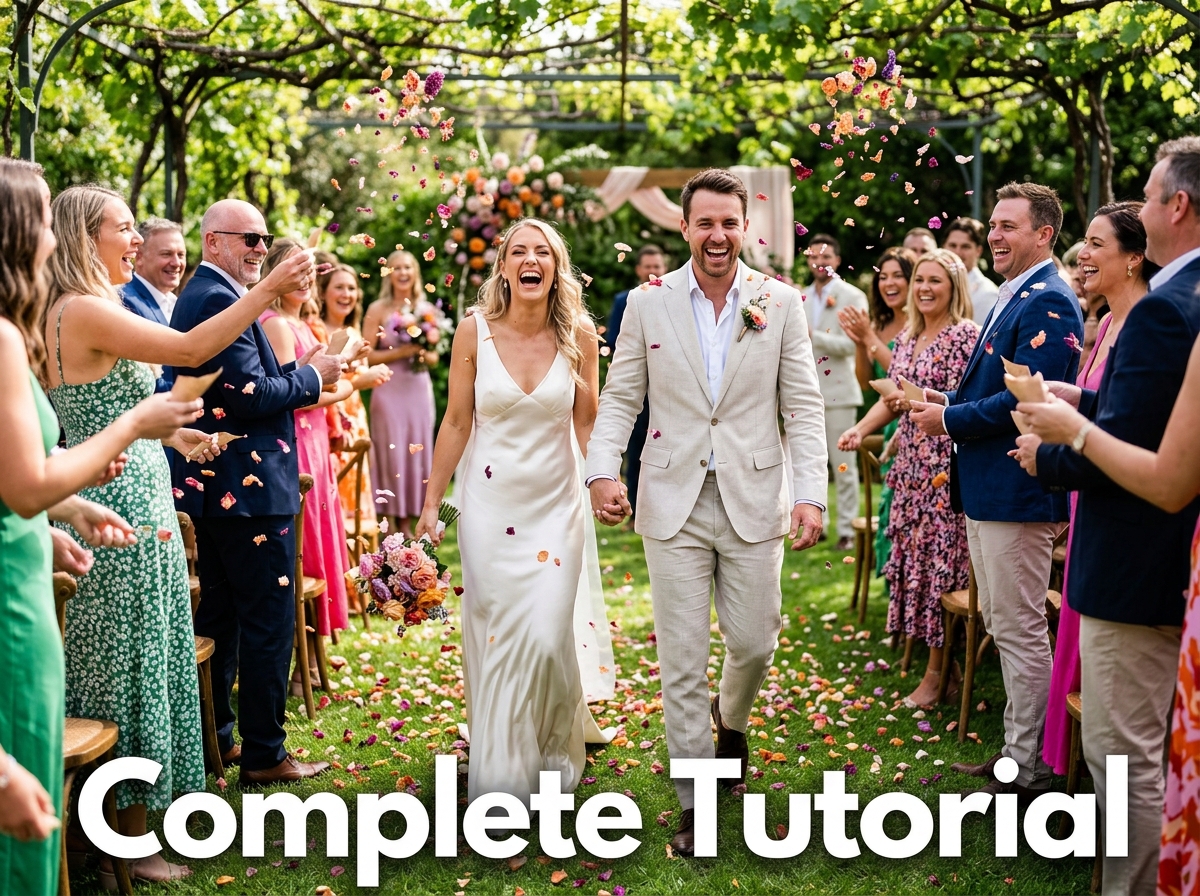 Garden Wedding Ceremony