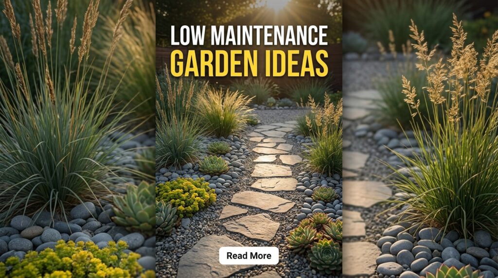 Low Maintenance Garden Ideas