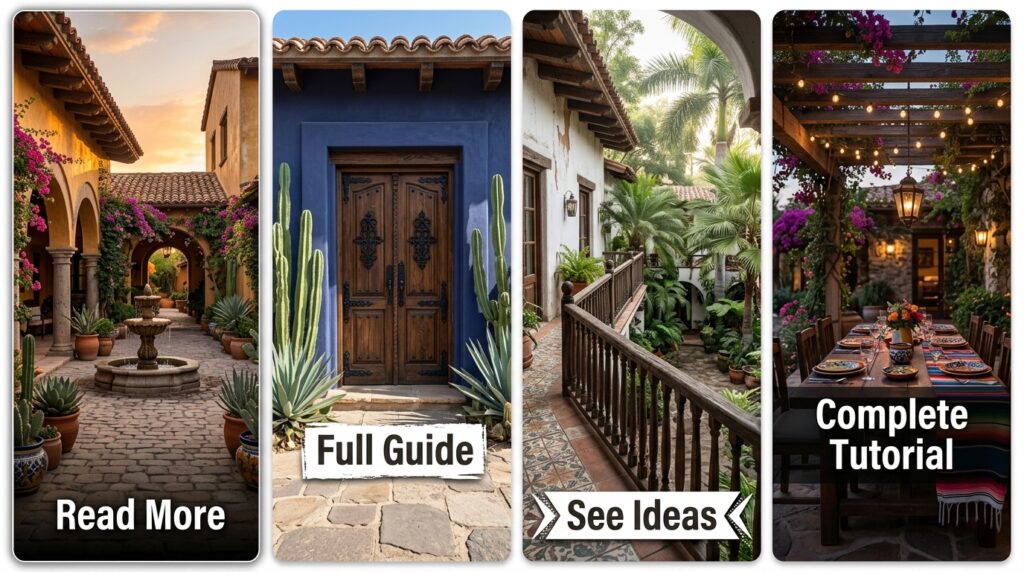 Mexican Garden Hacienda Style