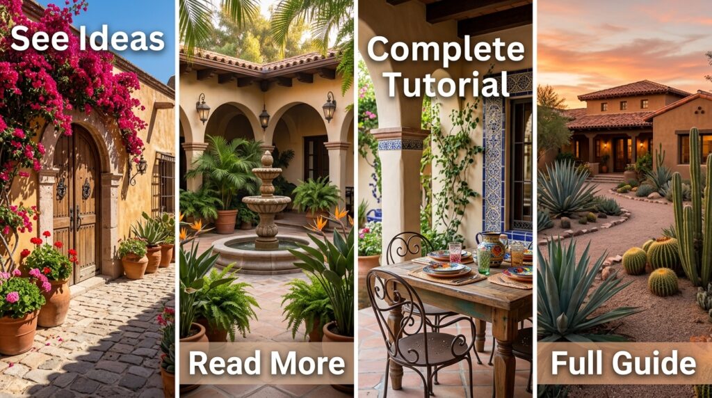 Mexican Garden Hacienda Style