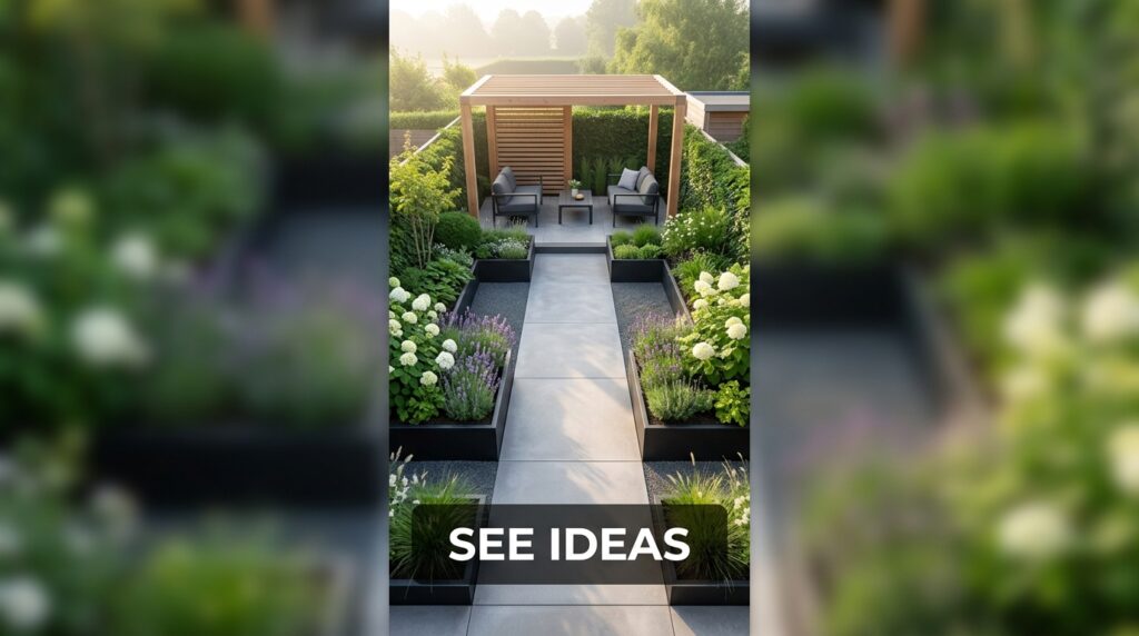 Rectangle Garden Design