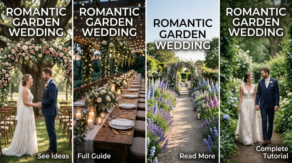 Romantic Garden Wedding
