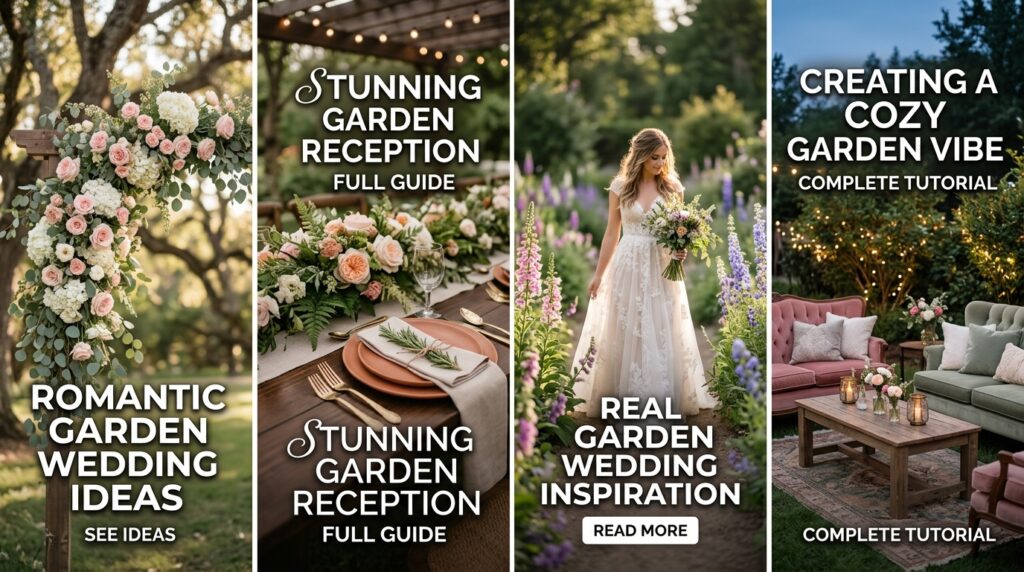 Romantic Garden Wedding