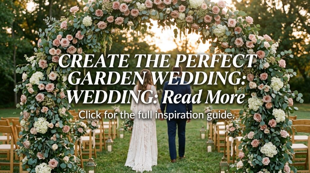 Romantic Garden Wedding