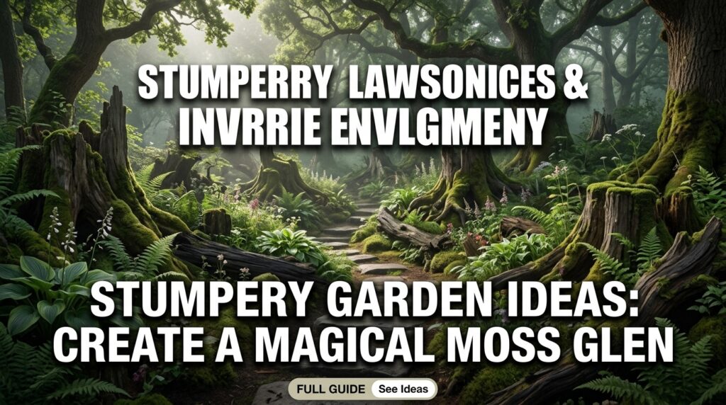 Stumpery Garden Ideas