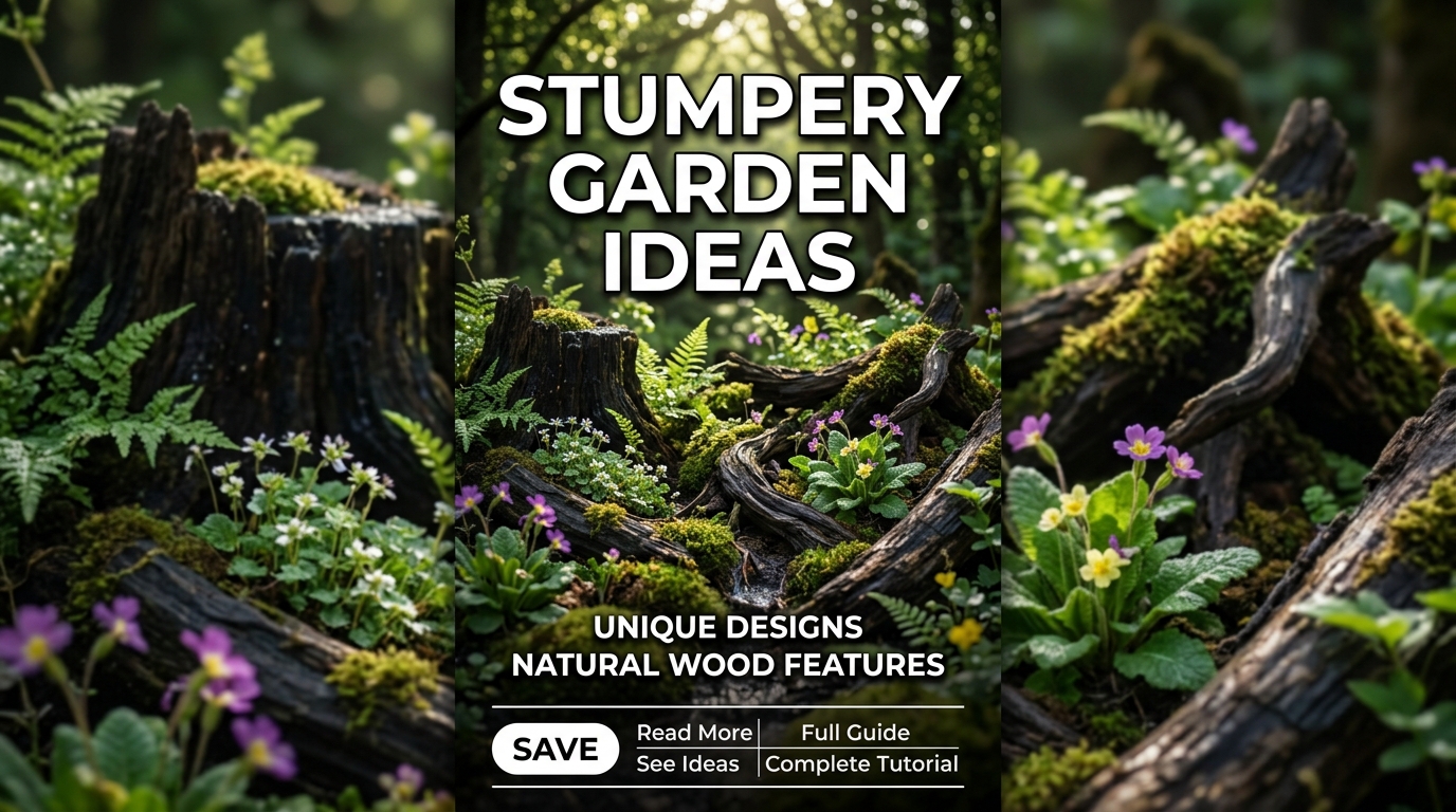 Stumpery Garden Ideas