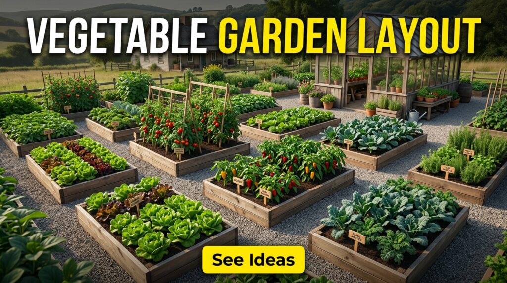 vegetable garden layout design