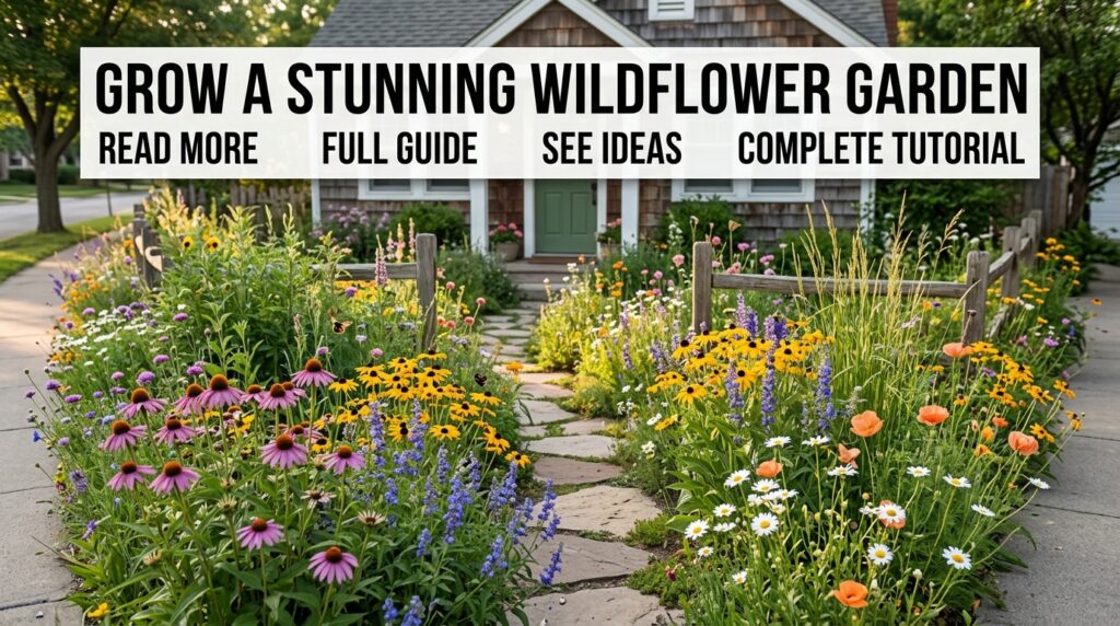 Wildflower Garden Front Yar