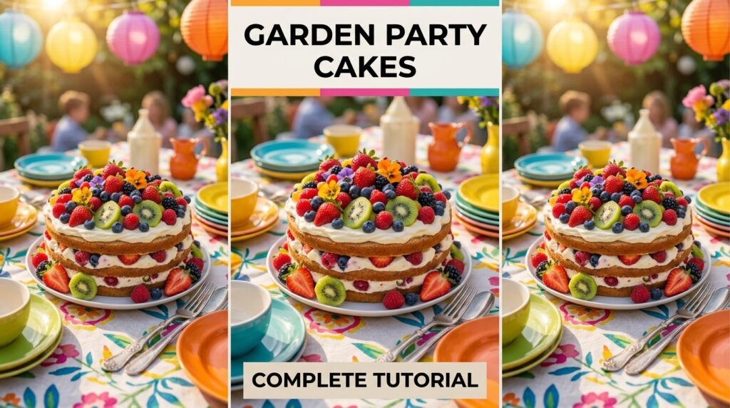 Garden Party Cake