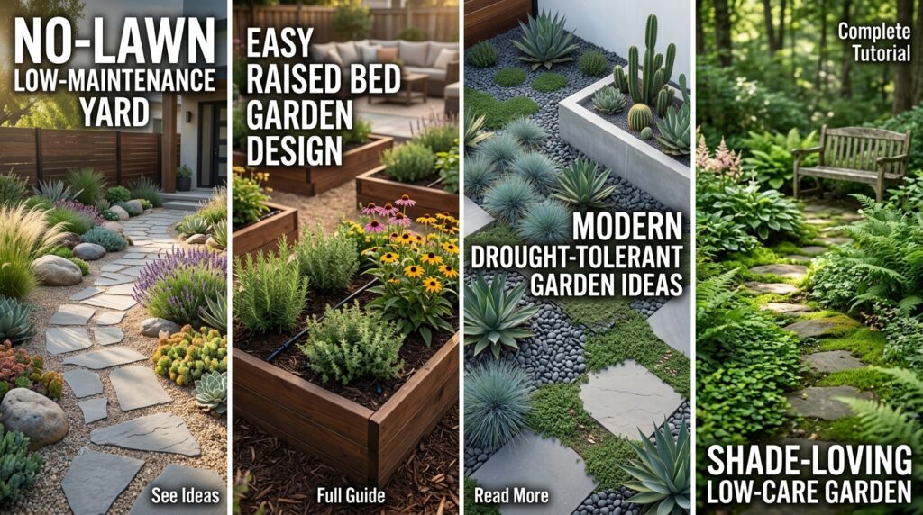 Low Maintenance Garden Ideas
