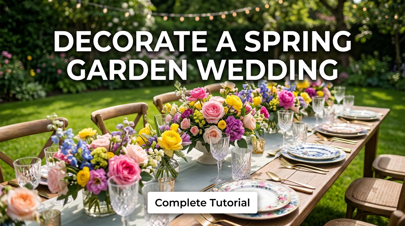 Spring Garden Wedding