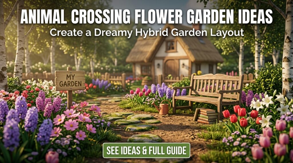 Animal Crossing Flower Garden