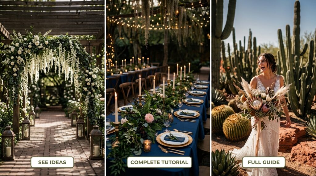 Botanical Garden Wedding