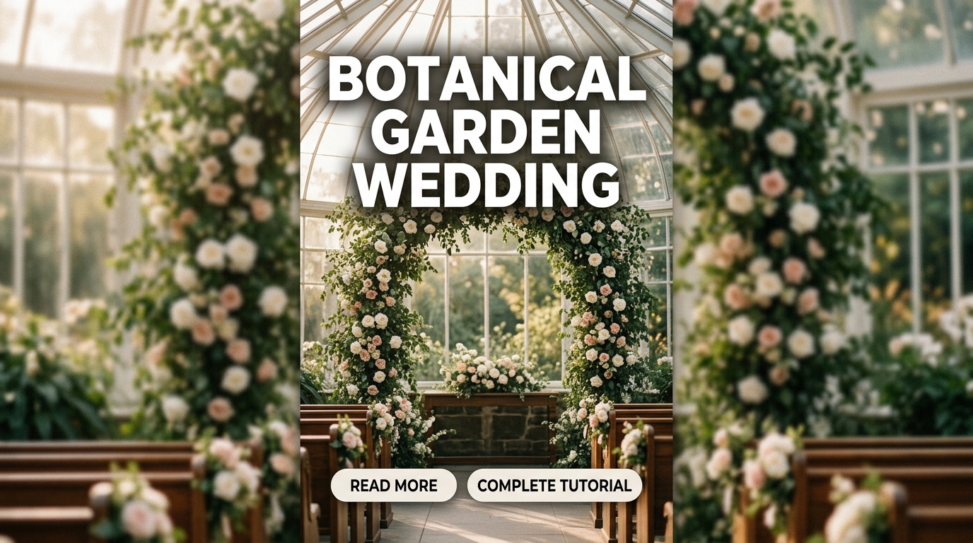 Botanical Garden Wedding
