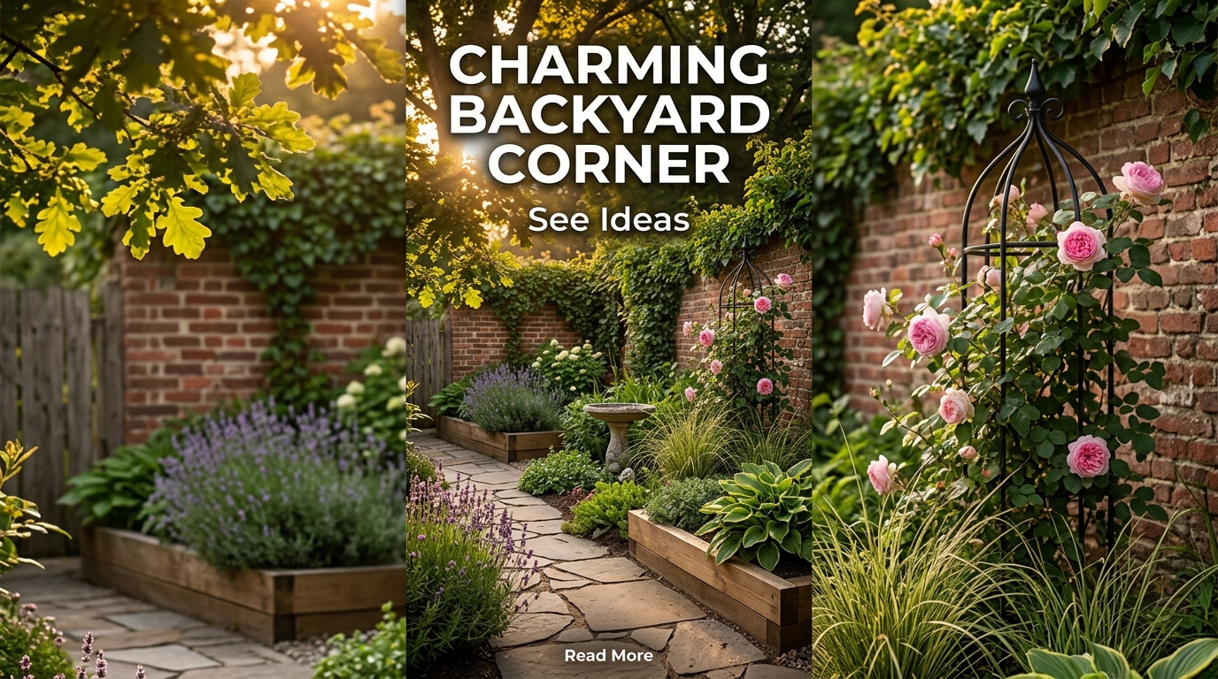 Corner Garden Ideas Backyards