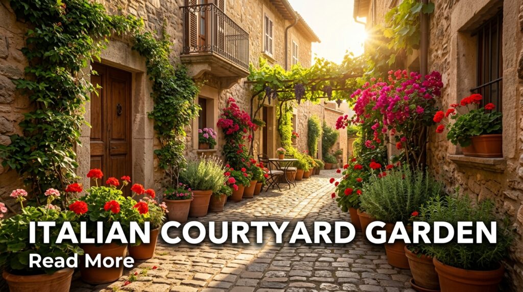 Italian Courtyard Garden