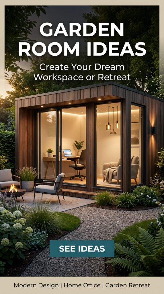 contemporary garden rooms