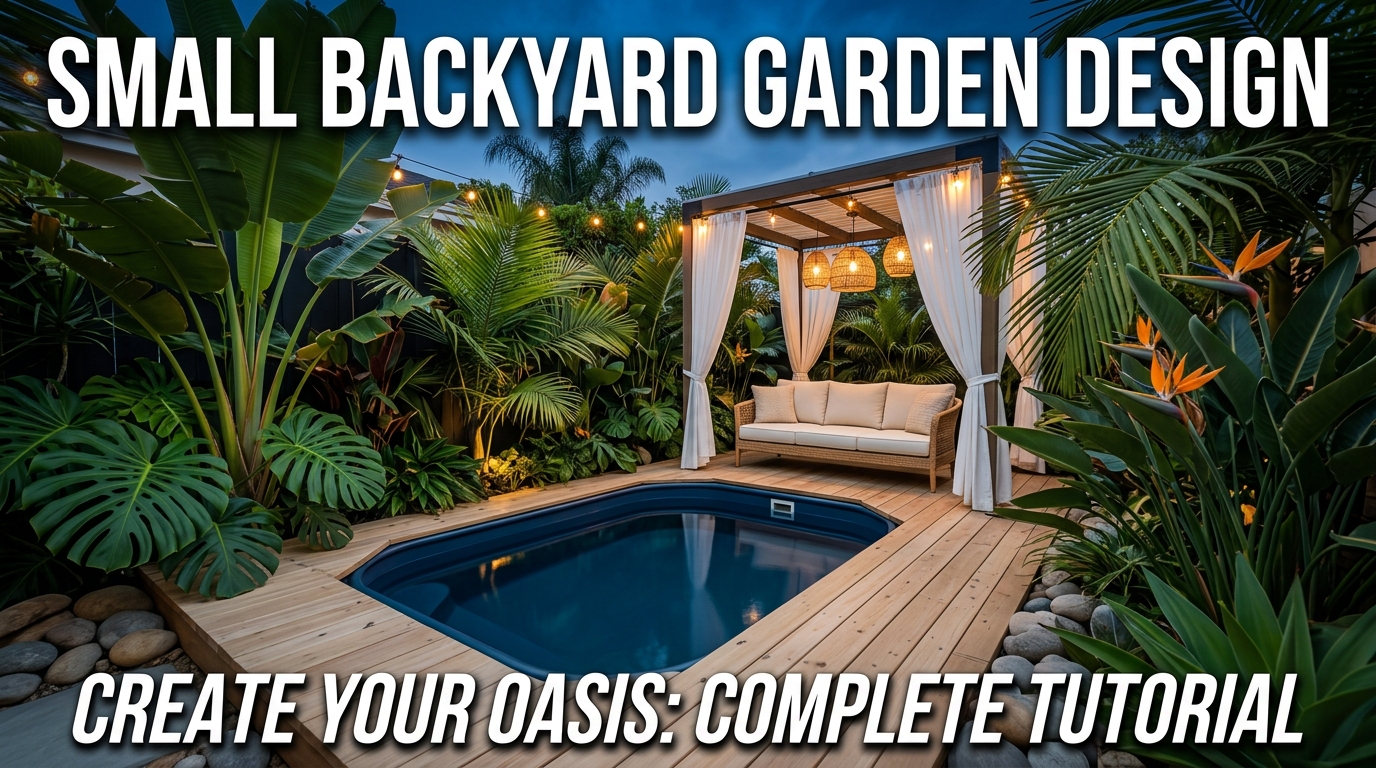 Small Backyard Garden Design