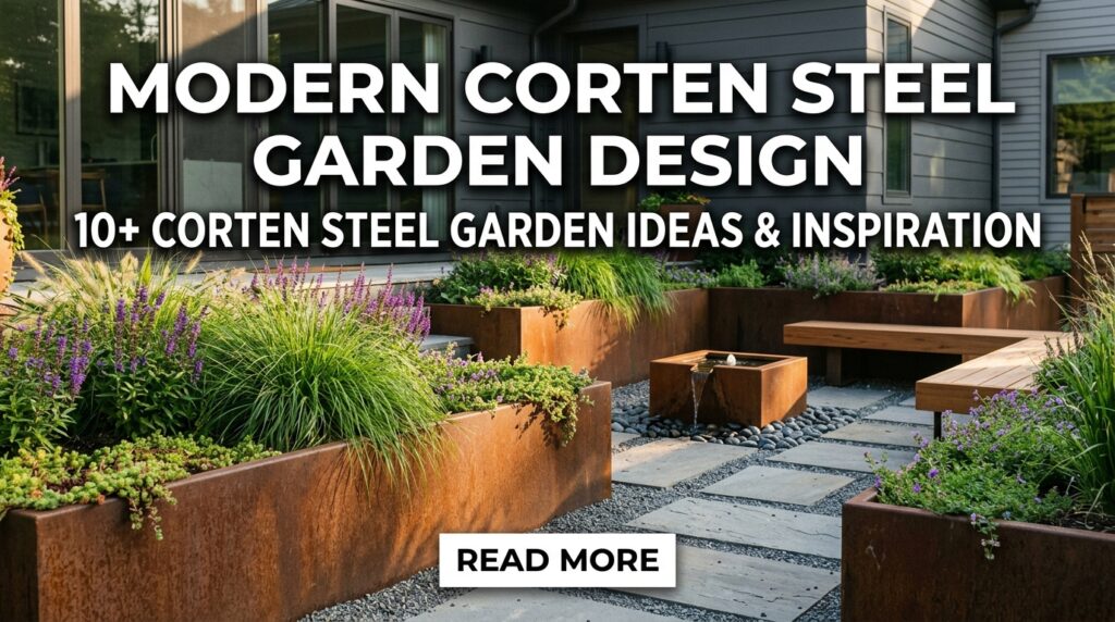 Corten Steel Garden