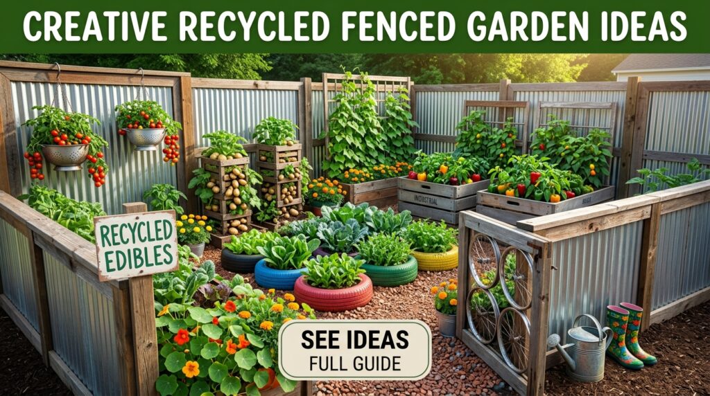 Fenced Vegetable Garden