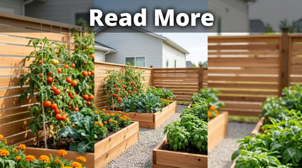 Fenced Vegetable Garden