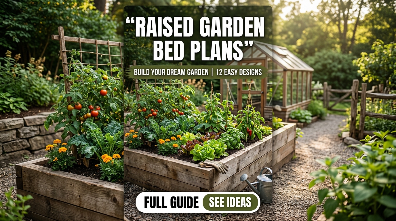 Raised Garden Bed Plans