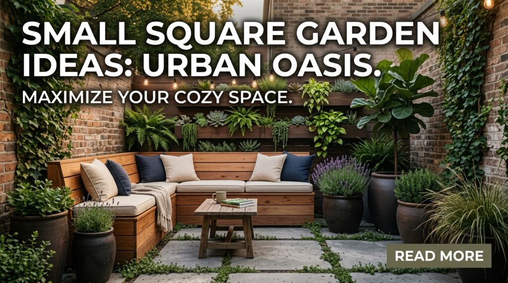 Small Square Garden Ideas