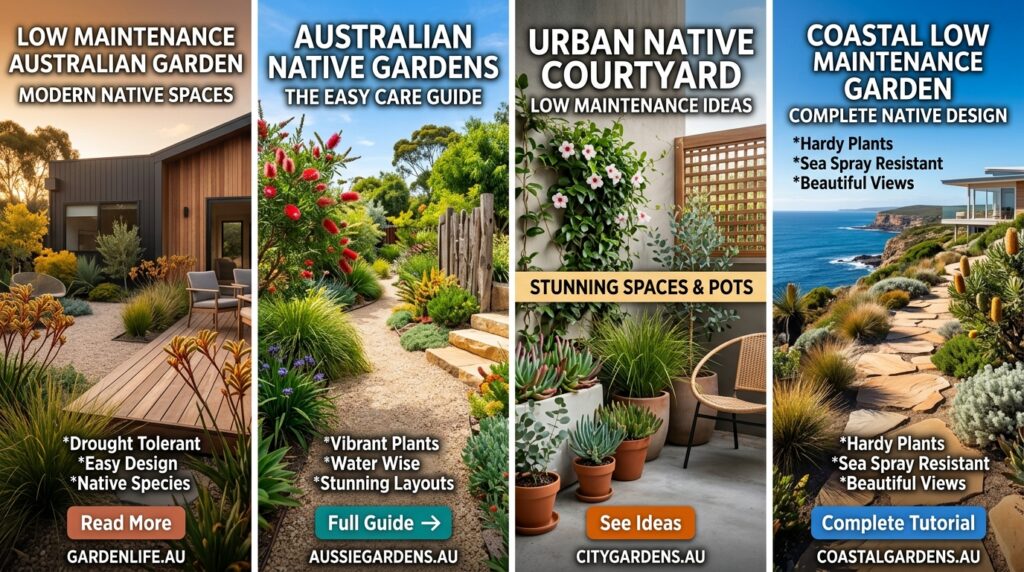 Low Maintenance Garden Australian