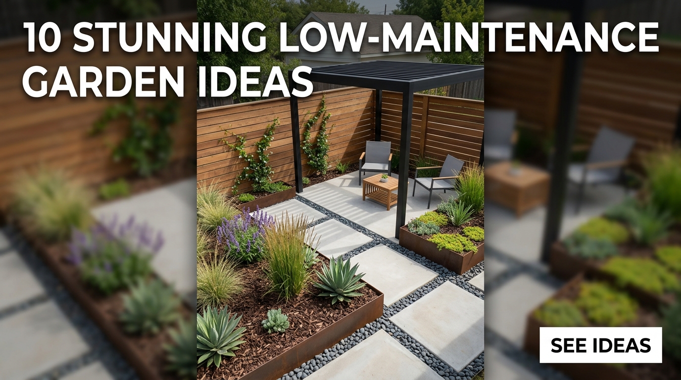 Low Maintenance Garden