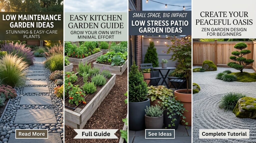 Low Maintenance Garden