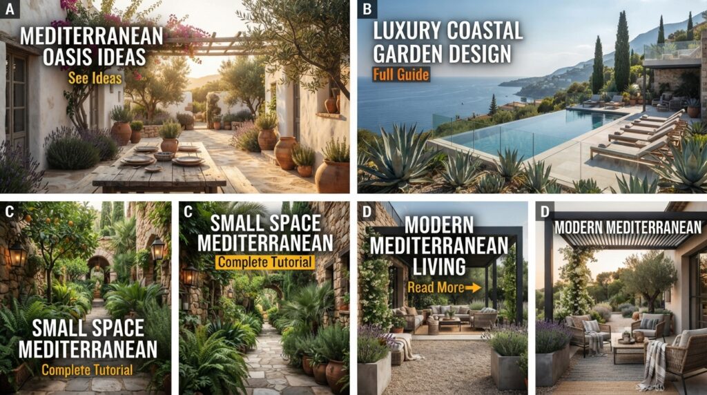 Modern Mediterranean Garden